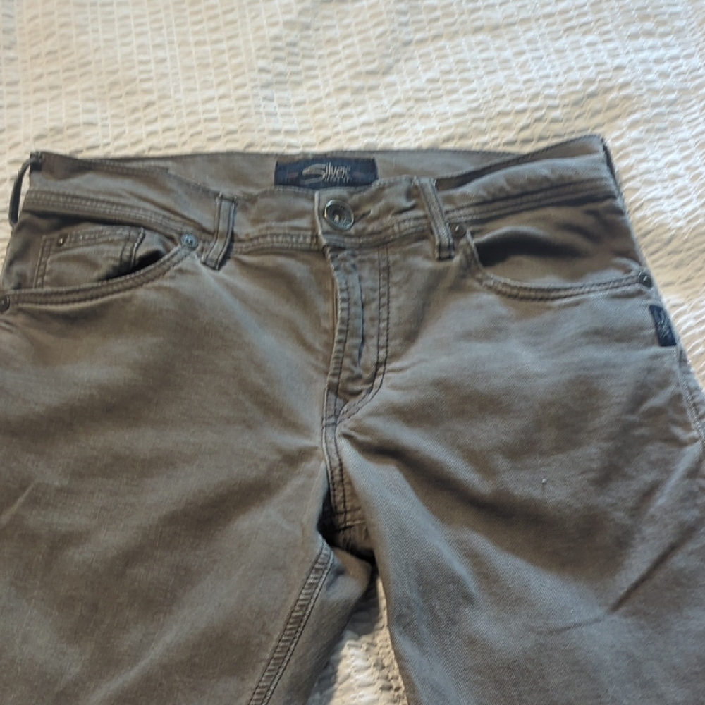 Silver Jeans Grey Slim Fit Jeans